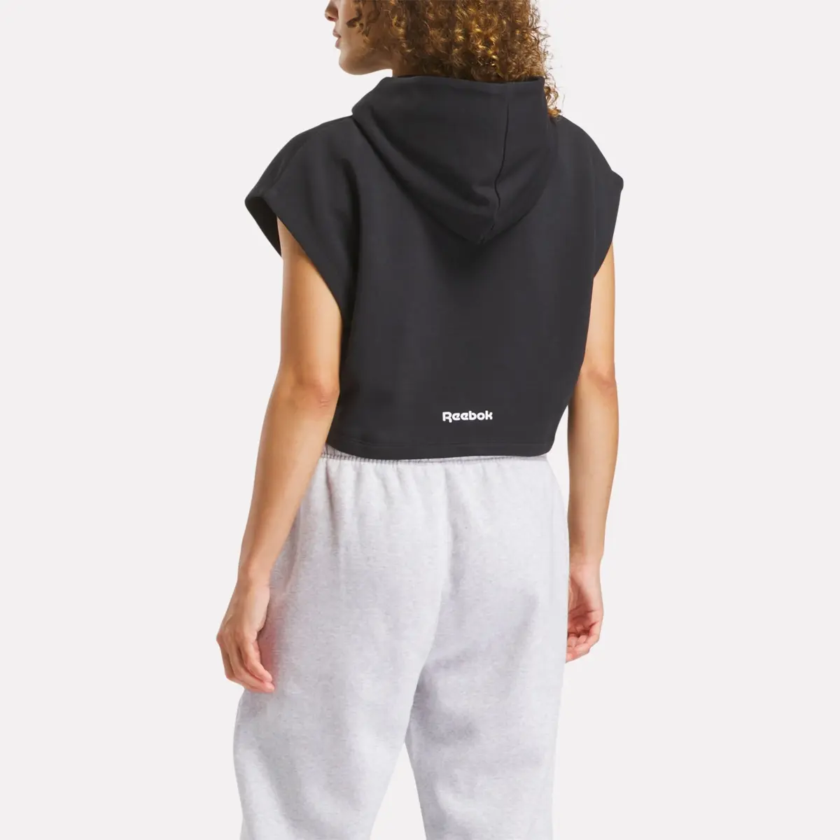 Felpa con cappuccio da basket Off-Court Crop Felpa con cappuccio da basket Off-Court Crop